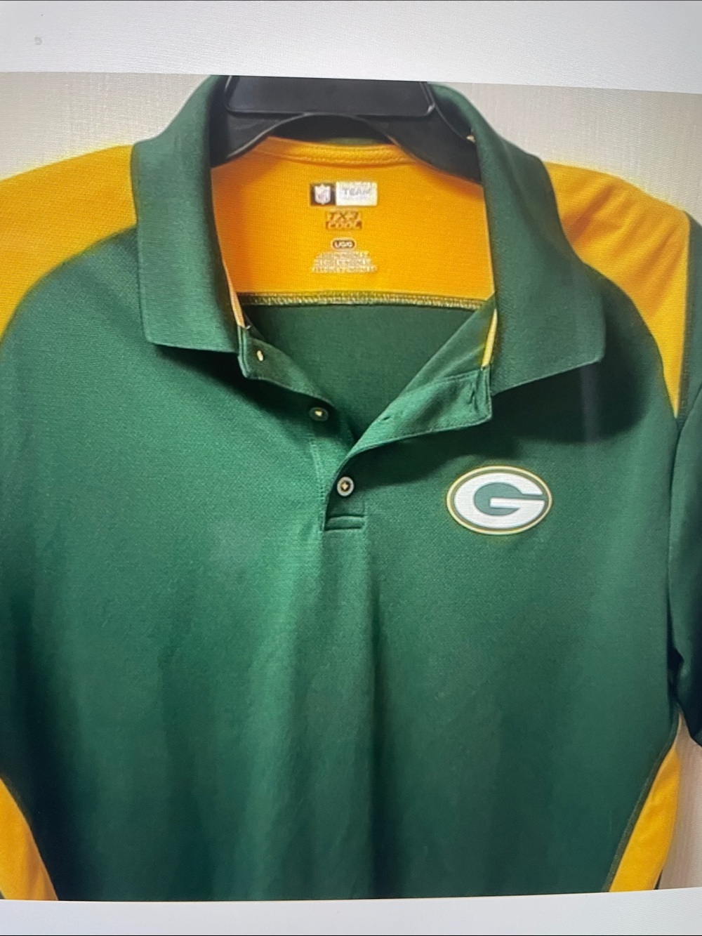 NFL Men’s Green Bay Packers Polo Shirt